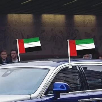 car flags printing in Dubai
