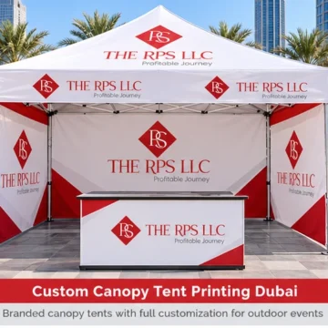 custom gazebo tent printing dubai