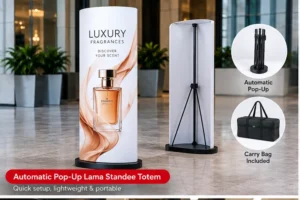 custom lama stand printing dubai