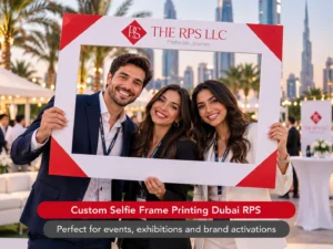 custom selfie frame printing dubai rps