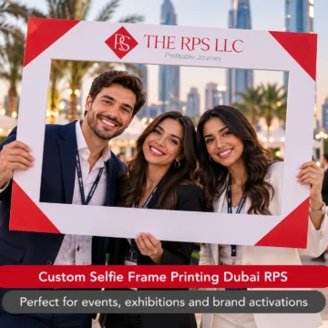 custom selfie frame printing dubai rps