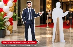 life size cardboard cutout standee