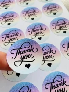 paper sticker