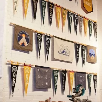 pennant flags printing in UAE