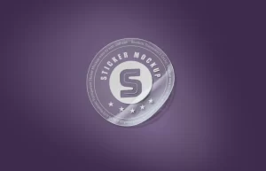 transparent sticker 2