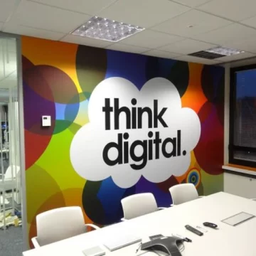 wall graphics printing supplier in Dubai