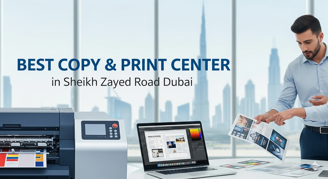copy & print center on Sheikh Zayed Road, Dubai