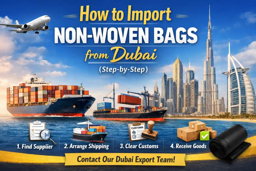 How to Import Non-Woven Bags from Dubai (Step-by-Step) 1 How to Import Non-Woven Bags from Dubai (Step-by-Step Guide)