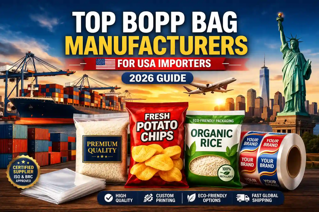 Top BOPP Bag Manufacturers for USA Importers