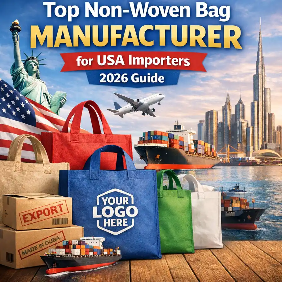 Top non-woven bag manufacturer for USA importers – bulk export from Dubai