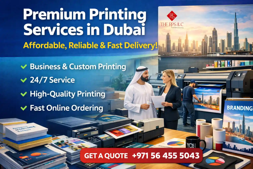 Premium Printing Services in Dubai