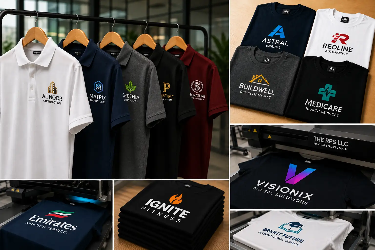 Corporate T-Shirts Dubai