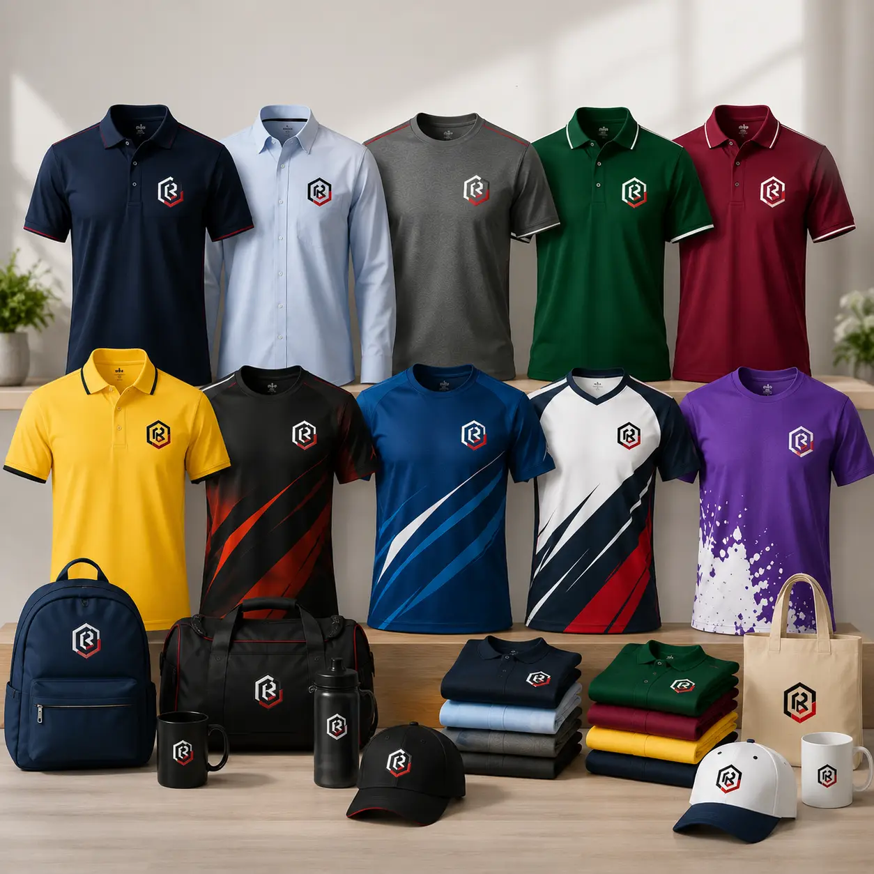 Custom T-Shirt Printing Dubai - THE RPS LLC Factory