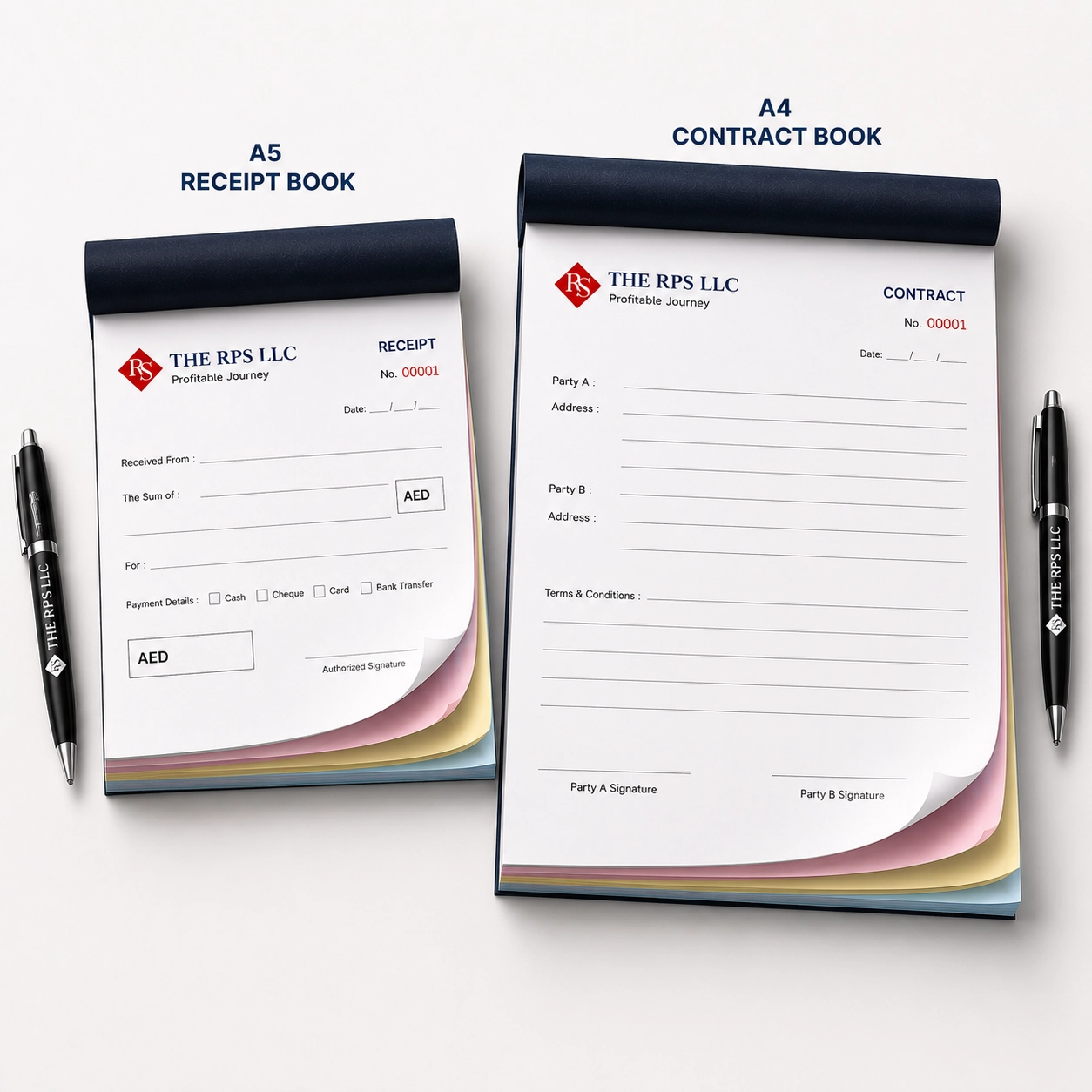 Receipt Books and Vouchers