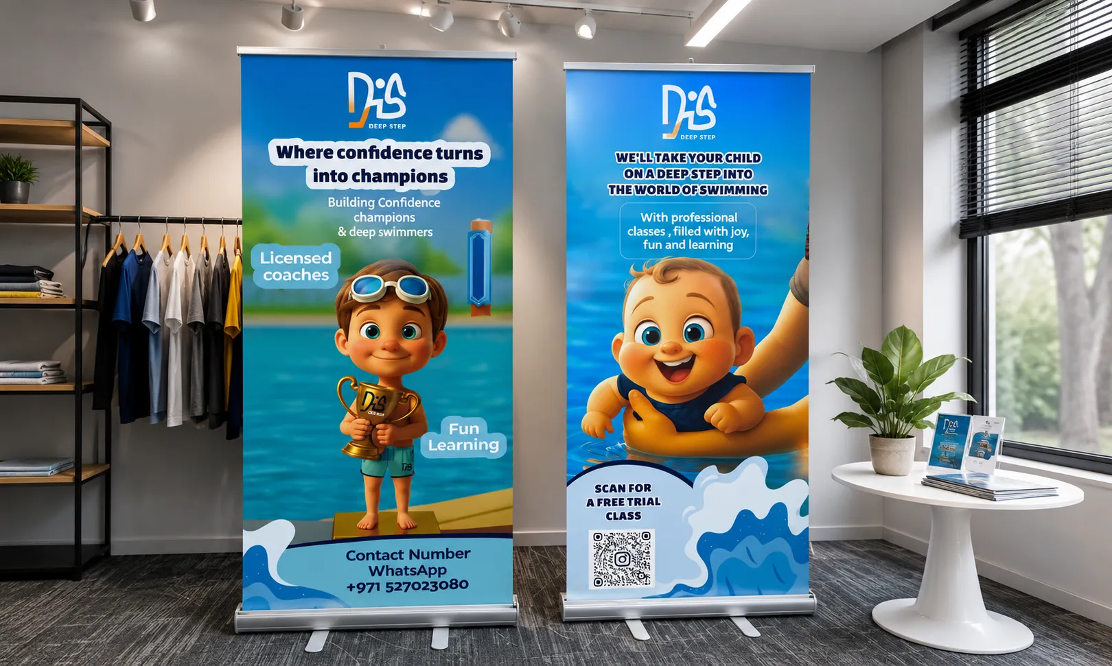 Rollup banner