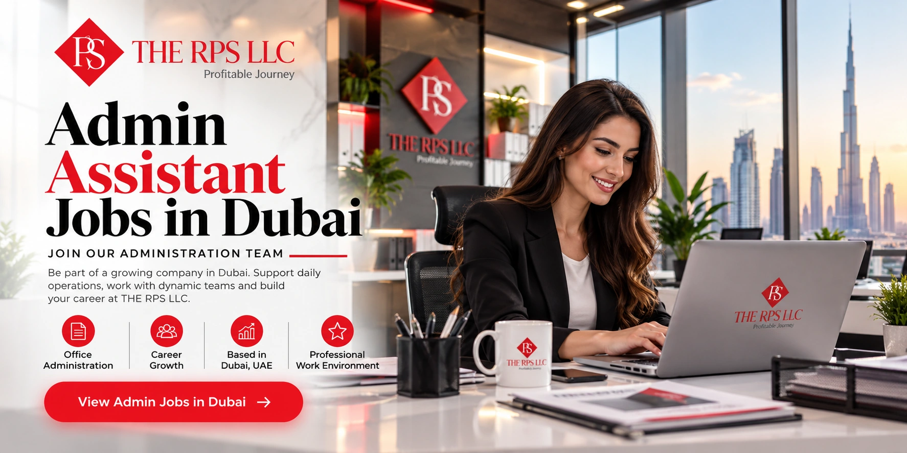 Admin Assistant Jobs in Dubai at THE RPS LLC